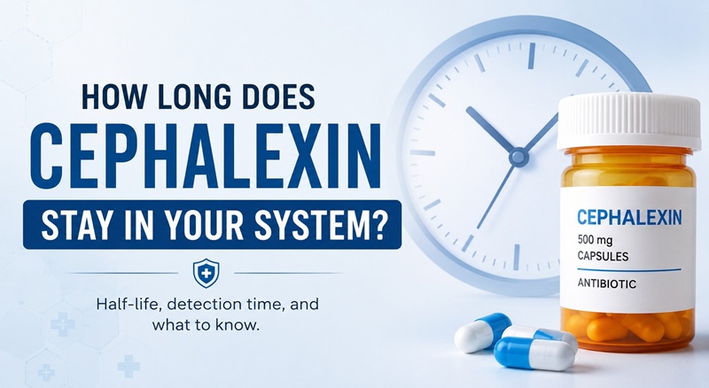 How Long Does Cephalexin Stay in Your System