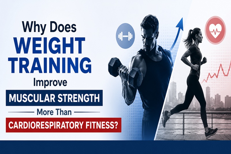 Why Does Weight Training Improve Muscular Strength More Than Cardiorespiratory Fitness