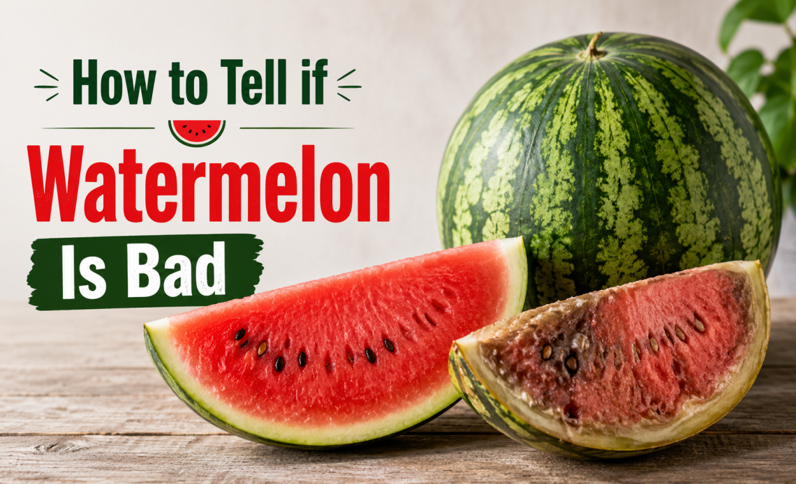 how to tell if watermelon is bad