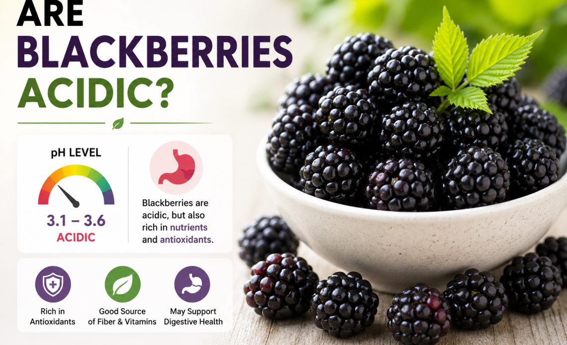 Are blackberries acidic