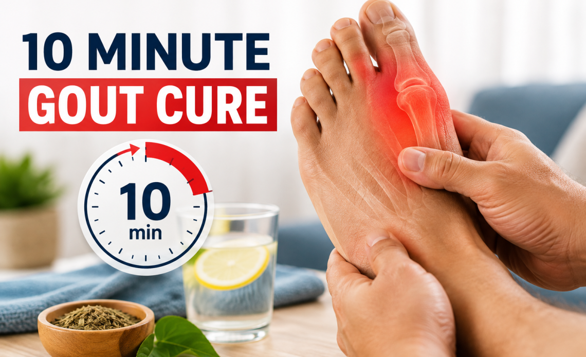 10 minute gout cure